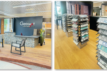 Nouveaux points de vente Gedimat et un Gedimat ConceptStore